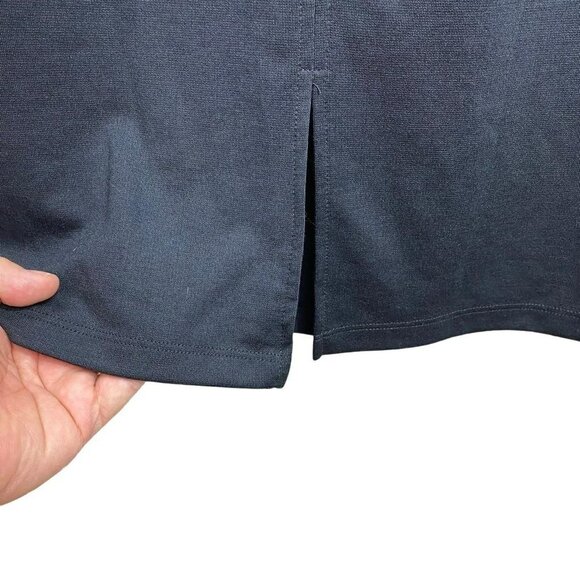 Zara Midi Black Dress Tight Fitting Size Large - Picture 12 of 16